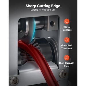 Spellatura Cavi Manuale Professionale con Telaio Robusto Q235, per Cavi in Rame da 0.06-1.18 mm, Utensile a Manovella e Alimentazione a Trapano - Product Image 6