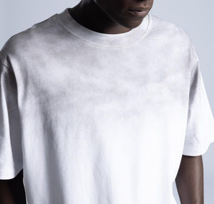 Camisetas de Hombre OEM/ODM 100% Algodón, Corte Holgado, Hombros Caídos, Cuello Redondo, Efecto Deslavado, Transpirables, Estilo Hip Hop, para Uso Casual - Product Image 3