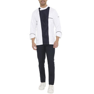 Vestes de chef confortables à manches courtes, nouveau design, pour restaurants et cuisines, faible MOQ, uniformes de chef en gros - Product Image 1