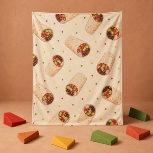 Manta Personalizada con Estampado de Suricata, Lichi, Oboe, Waterpolo, Narval, Burrito, Sublimación, Franela, Felpa, Poliéster - Product Image 5