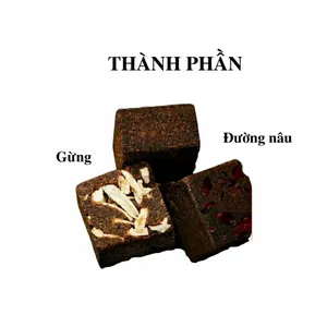 ชาขิงน้ำตาลทรายแดง 1 กก. เวียดนาม |   เครื่องดื่มขิงอุ่นๆ หอมเข้มข้น - Product Image 1