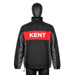 Chaqueta Cortavientos con Bloques de Color Impresos Personalizados, Chaqueta Deportiva Ligera, Ropa Deportiva Impermeable para Hombre y Mujer, Venta al Por Mayor OEM 100% - Product Image 2