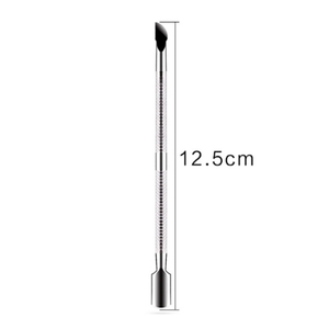 Empujador de Cutículas de Acero Inoxidable de Alta Resistencia, Construcción Reforzada, Diseño de Fácil Agarre para Manicura Profesional, Logotipo Personalizado - Product Image 4