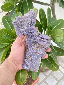 Large Grape Agate <b>Cluster</b> | Natural Purple Botryoidal Chalcedony Mineral Specimen | Statement Collector Display <b>Crystal</b> - Product Image 1