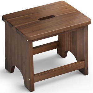 Handcrafted Walnut Wood <b>Step</b> Stool - Modern Aesthetic | Wholesale - Product Image 1