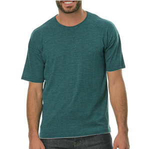 Factory Direct Sale High Quality Customizable Men's Merino <b>Wool</b> Sports Undershirt Lightweight <b>Base</b> <b>Layer</b> T-Shirt OEM Service ODM - Product Image 1