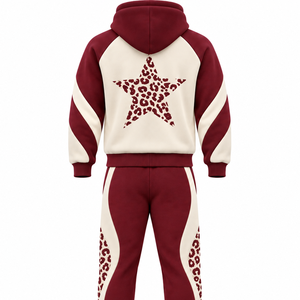 Survêtements en polaire pour hommes, vêtements de sport chauds, ensemble de jogging pour la salle de sport, fabricant OEM, vente en gros, export, fournisseur - Product Image 1
