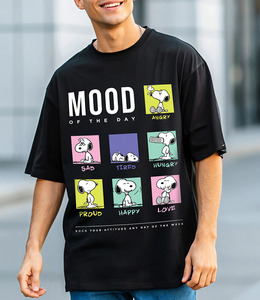 Camiseta Personalizada al por Mayor para Hombre con Estampado DTF, Algodón de Alta Calidad, Ropa Casual, Tejido Transpirable y Suave, Fabricación OEM de Marca Privada - Product Image 5