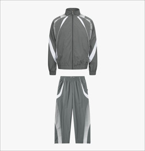 2026 Wholesale Blank Custom Zipper Nylon <b>Tracksuits</b> For Men's Best Sale Custom Made Lightweight Windbreaker Men Nylon <b>Tracksuit</b> - Product Image 1