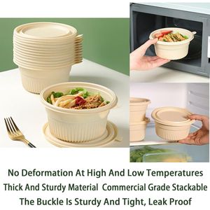 Set di 30 Contenitori Riutilizzabili per Preparazione Pasti, Scatole Bento Impilabili per Microonde e Frigorifero, Contenitori per Alimenti da Asporto - Product Image 2