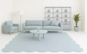 Tapis en laine tufté à la main, sur mesure, de luxe, pour salon, design personnalisé - Product Image 5