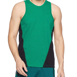 OEM Custom Ribbing Sleeveless Running Tank Tops <b>Cheap</b> Price Men Tank Top Cotton Spandex Sleeveless T-shirts Homme Tank Top - Product Image 1