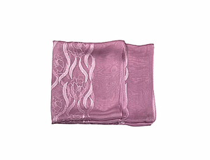 Lac-dyed <b>silk</b>/embroidered <b>scarf</b> - Product Image 2