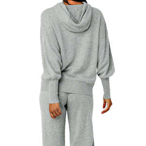 Conjunto de Sudadera Casual de Algodón 100% para Mujer, con Capucha, de Secado Rápido, Ajuste Regular, de Alta Calidad - Product Image 3