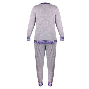 Survêtement personnalisé en coton 100% pour femme, style décontracté long, ensemble de jogging entièrement personnalisable, tenue de tous les jours - Product Image 2