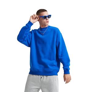 Sudadera de hombre de alta calidad Polar Fleece Heavyweight Oversized Custom Logo Crewneck Sweatshirt - Product Image 1