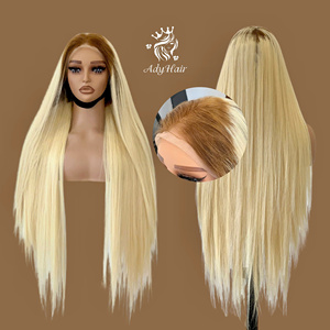 Invisible Wire Hair Extensions Wigs 100% Vietnamese Virgin Natural Hair Single Weft <b>Tangle</b> Free No Shedding Customized Color - Product Image 2