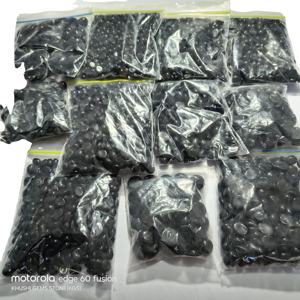 Cabujones de Piedras Preciosas Sueltas de Ónix Negro Natural, Corte Ovalado de 10-25 mm, Precio al por Mayor, para la Fabricación de Joyas - Product Image 5