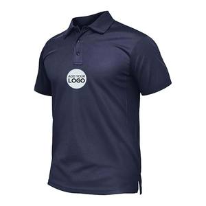 T-shirt de golf à col, manches courtes et longues, pour la randonnée en plein air, polo tactique pour hommes - Product Image 2