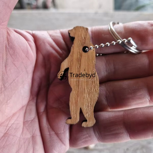 Tradebyd <b>Custom</b> Metal <b>Keychains</b> Engraved with Logo Fashion Style Waterproof & Lightweight for Wholesale Use - Product Image 1