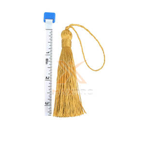 Nuevo Diseño de Borlas de Hilo Metálico Ligeras, Venta Directa de Fábrica, Producto Popular, Borlas de Hilo Metálico - Product Image 3