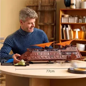 3942 piezas, modelo de ensamblaje de rompecabezas de la batalla estelar del Barco de Vela de Jabba en el Abisalón de Sarlacc, 75397, bloques de construcción para adultos y niños, regalos de cumpleaños - Product Image 2