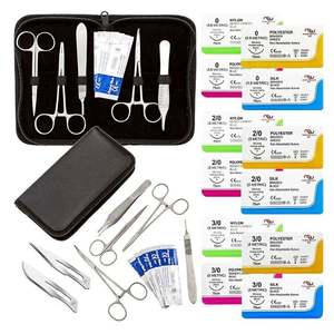 ADI INDUSTRY Surgical Customized <b>Suture</b> <b>Kit</b> Complete <b>Suture</b> Practice Training <b>Kit</b> for Medical Students with <b>Suture</b> Practice Skin - Product Image 2