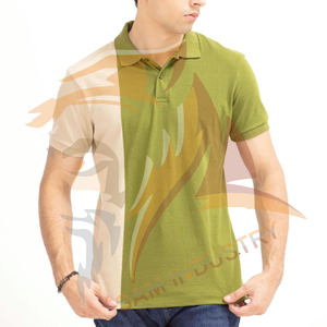 เสื้อโปโลผู้ชายทรงปกติ ออกแบบโลโก้ด้านหน้าได้ตามต้องการ ผลิตจากผ้าเจอร์ซีย์ใยไผ่ 100% ระบายอากาศได้ดี แขนสั้น - Product Image 2