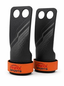 Poignées de gymnastique confortables à 2 trous avec design antidérapant, respirantes et légères pour un ajustement facile lors de l'entraînement - Product Image 4
