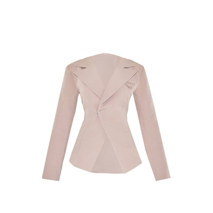 Ensemble de costume professionnel pour femmes, motif uni, respirant, vêtements de bureau, blazer, ensemble 2 pièces, polyester, OEM, ODM, vente en gros, sur mesure - Product Image 2