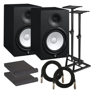 Moniteur de studio HS8, enceinte de monitoring nearfield de 8 pouces, alimentée, avec conception bi-amplifiée pour la production musicale professionnelle - Product Image 4