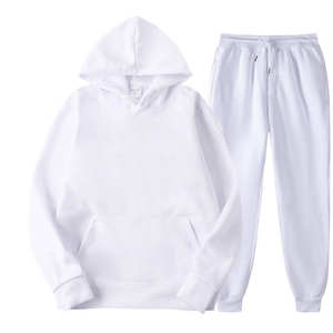 Maßgeschneiderte 2-teilige Sets Pullover Trainingsanzüge Jogger-Hoodie-Sets 100% Baumwolle Maßgeschneiderte Damen-Hoodies & Jogginghosen für Frauen - Product Image 2