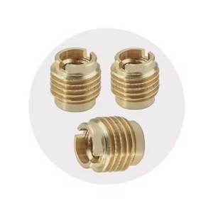 Inserts en laiton sur mesure pour composants de menuiserie et applications industrielles – Fournisseur d'usine - Product Image 1
