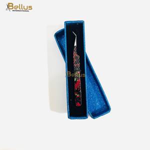 แหนบต่อขนตา 45 องศา ขายส่ง สแตนเลส ปลายแหลม เคลือบสีฝุ่น รับทำโลโก้ตามสั่ง - Product Image 3