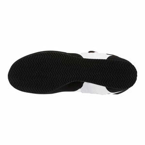 Chaussures de boxe en cuir véritable de couleur unie, de qualité supérieure, pour l'entraînement, le fitness et la lutte, avec option OEM. - Product Image 3