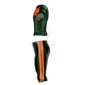 Pantalones de Fútbol Personalizados para Hombre en Verde y Naranja, Sublimados, Transpirables, de Poliéster, sin Costuras, con Tecnología de Detección de Agujas, Uniforme Deportivo - Product Image 6