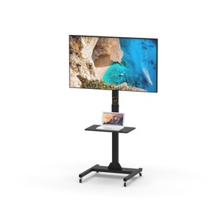 Chariot de télévision mobile réglable et support TV 65 pouces - Product Image 1