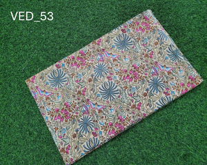 Tela de algodón estampada a mano de gran venta 2026 por yarda, tela suave y ligera para vestidos de mujer y costura a precio de fábrica - Product Image 2