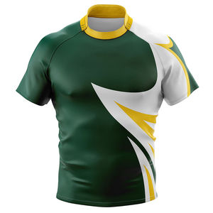 Maillots de rugby en polyester léger pour l'entraînement sportif en équipe, gamme complète de tailles, service OEM d'usine - Product Image 1