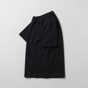 เสื้อยืดผ้าฝ้ายใส่สบาย เนื้อผ้าถักระบายอากาศ สัมผัสนุ่ม ทรงปกติ แขนสั้น เสื้อผ้าลำลองสำหรับไลฟ์สไตล์สบายๆ - Product Image 4