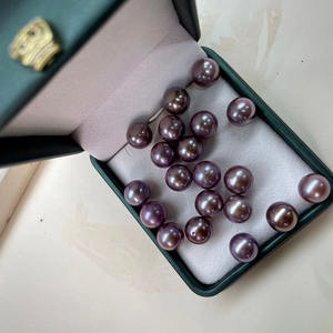 Perlas Sueltas de Agua Dulce Color Púrpura Edison Impecables para la Elaboración de Colgantes, Anillos, Pendientes y Pulseras - Product Image 3