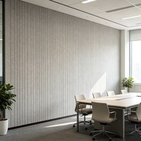 Panneaux acoustiques écologiques, ignifuges, imperméables, 100% fibre de polyester, pour chambre à coucher, bâtiment, appartement, salle de sport, bureau, hôtel, studio