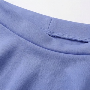 Women A-Line Mini <b>Skirt</b> Solid Color <b>Elastic</b> <b>Waist</b> Comfortable Polyester <b>Skirt</b> All Seasons Wear - Product Image 5