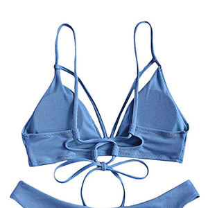 Conjunto de Traje de Baño Tankini para Mujer, Estampado Floral, Poliéster/Algodón, Transpirable, de Secado Rápido, Alta Calidad, Personalizable, Ropa de Playa a Bajo Precio - Product Image 5