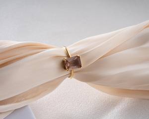 แหวนโรสควอตซ์ เงินแท้ 925 ชุบทอง 14K เวอร์เมล รูปวงรี พลอยโรสควอตซ์ธรรมชาติเปลี่ยนสีได้ เครื่องประดับทำมือ - Product Image 5