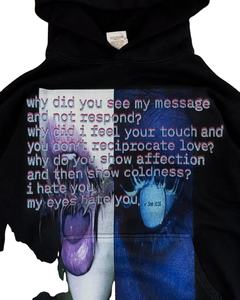 Thickened <b>Y2K</b> Goth Embroidered 100% Cotton Zipper-Up Eco-Friendly <b>Hoodie</b> Men Women Oversized Streetwear Fleece Sweatshirt Hip - Product Image 2
