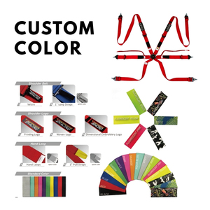 Arnés de Carreras TBRACING FIA 8853 2016 OEM ODM con Hebilla Integrada Personalizada para Mayor Comodidad y Reducción de Presión - Product Image 4