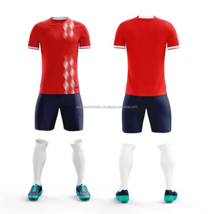 Conjunto de Uniforme de Fútbol Personalizado de Alta Calidad para Hombre y Mujer, Uniforme de Fútbol al por Mayor con Características Personalizables, Ropa Deportiva Corta 100% Poliéster - Product Image 6