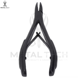 Heavy Duty Black Hair Extensions Plier Steel Human Hair Extensions <b>Clamp</b> For Removing Micro Link Bead With Ergonomic Grip - Product Image 3