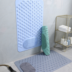 แผ่นรองอาบน้ำแบบยาวพิเศษ แผ่นรองพื้น PVC สำหรับระบายน้ำในห้องอาบน้ำ - Product Image 1